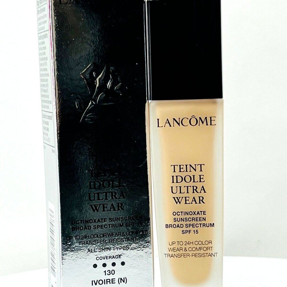 Lancome Teint Idole Ultra Wear With SPF 15 #130 Ivoire (N) - 1oz/30mL